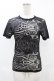 画像1: Jean Paul GAULTIER / オパール加工シアートップス 40 ブラック H-25-05-27-1002-GO-TO-KB-ZH (1)
