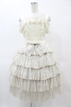 画像1: ATELIER PIERROT / コルセットジャンパースカート free アイボリー H-25-05-27-1013-EL-OP-NS-ZH