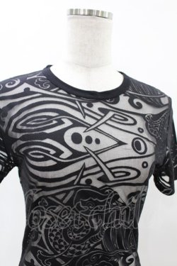 画像4: Jean Paul GAULTIER / オパール加工シアートップス 40 ブラック H-25-05-27-1002-GO-TO-KB-ZH