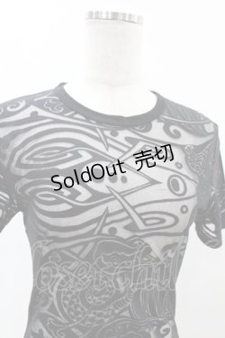 画像4: Jean Paul GAULTIER / オパール加工シアートップス 40 ブラック H-25-05-27-1002-GO-TO-KB-ZH