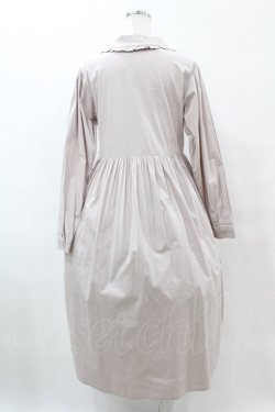 画像2: merry jenny / 二輪のtulipシャツワンピース  グレー H-25-05-27-1027-LO-OP-KB-ZH