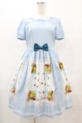 Emily Temple cute / Fruitバスケットワンピース  サックス H-25-05-27-1028-ET-OP-KB-ZH