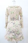 画像2: 【SALE】MILK / Lilybellシアードレス  ハニーベージュ H-25-05-27-1029-ML-OP-NS-ZT192 (2)