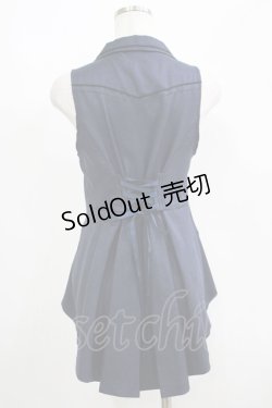 画像3: axes femme POETIQUE / フィッシュテールベスト M ネイビー H-25-05-27-046-AX-TO-NS-ZH