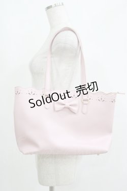 画像1: m petit by misako / サンリオキャラクターズコラボ マイメロディ トートバッグ  ピンク H-25-05-27-065-LO-BG-NS-ZH