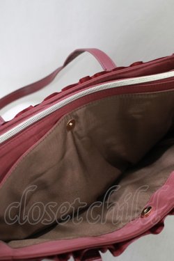 画像3: m petit by misako / フリルリボントートバッグ  ボルドー H-25-05-27-067-LO-BG-NS-ZH