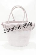 m petit by misako / NINA'Sコラボ リボンファーバッグ  ピンク H-25-05-27-074-LO-BG-NS-ZH