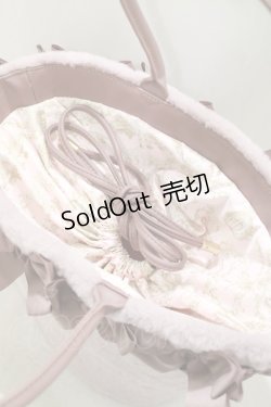 画像2: m petit by misako / NINA'Sコラボ リボンファーバッグ  ピンク H-25-05-27-074-LO-BG-NS-ZH