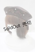 m petit by misako / AMミニリボンバスクベレー  ブラウン H-25-05-27-082-LO-AC-NS-ZH
