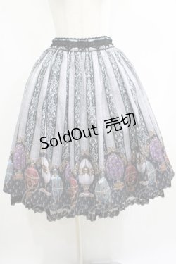 画像1: axes femme kawaii / インペリアルイースタースカート M ブラック H-25-05-27-016-AX-SK-NS-ZH