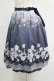 画像2: axes femme POETIQUE / 雪の結晶スカート M ブルー H-25-05-27-017-AX-SK-NS-ZH (2)