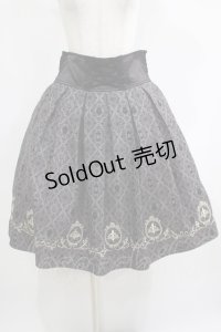 axes femme / Disneyダークオーナメント柄スカート M ブラック H-25-05-27-020-AX-SK-NS-ZH