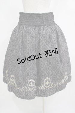 画像3: axes femme / Disneyダークオーナメント柄スカート M ブラック H-25-05-27-020-AX-SK-NS-ZH