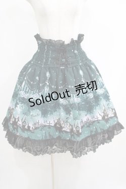 画像1: axes femme POETIQUE / スイートハロウィンスカート M グリーン H-25-05-27-021-AX-SK-NS-ZH