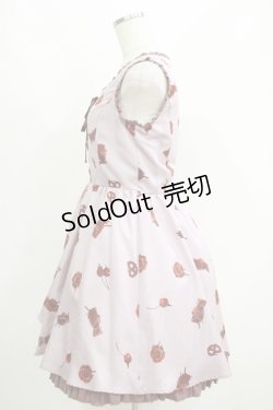 画像2: Ank Rouge / MeltChocolateジャンパースカート M ピンク H-25-05-28-026-CA-OP-NS-ZH