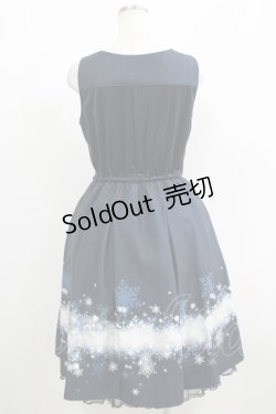 画像3: axes femme POETIQUE / スノークリスタルノースリワンピース M ネイビー H-25-05-28-027-AX-OP-NS-ZH