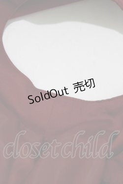 画像5: Victorian maiden / リボンプリーツドールドレス FREE ボルドー H-25-05-28-034-CL-OP-YZ-ZH