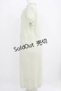 画像2: PINK HOUSE / 刺繍ワンピース Free グリーン H-25-05-28-035-LO-OP-NS-ZH