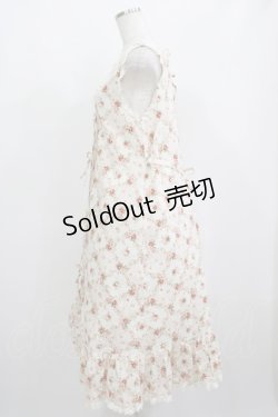 画像2: metamorphose / 花柄Aラインジャンパースカート Free オフ H-25-05-28-003-ME-OP-NS-ZH