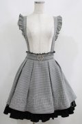 Amavel / Girly Checkハートベルト付スカート Free ブラック H-25-05-28-036-CA-SK-NS-ZH