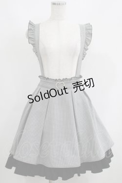 画像1: Amavel / Girly Checkハートベルト付スカート Free ブラック H-25-05-28-036-CA-SK-NS-ZH