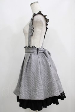 画像2: Amavel / Girly Checkハートベルト付スカート Free ブラック H-25-05-28-036-CA-SK-NS-ZH