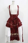 Re;sume / Moon Phasesジャンパースカート Free Bordeaux H-25-05-28-038-LO-OP-NS-ZH