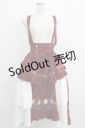 Re;sume / Moon Phasesジャンパースカート Free Bordeaux H-25-05-28-038-LO-OP-NS-ZH