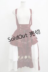 Re;sume / Moon Phasesジャンパースカート Free Bordeaux H-25-05-28-038-LO-OP-NS-ZH