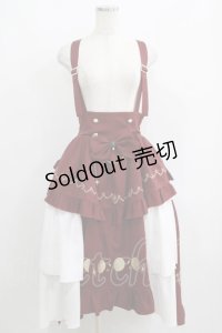 Re;sume / Moon Phasesジャンパースカート Free Bordeaux H-25-05-28-038-LO-OP-NS-ZH