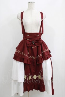 画像1: Re;sume / Moon Phasesジャンパースカート Free Bordeaux H-25-05-28-038-LO-OP-NS-ZH
