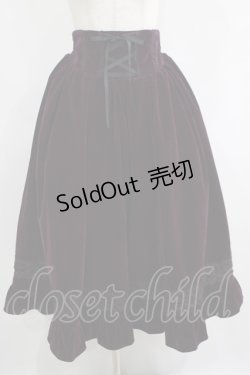 画像1: axes femme kawaii / ベルベットドールスカート M パープル H-25-05-28-041-AX-OP-NS-ZH