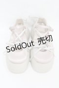 merry jenny / レースアップサテンスニーカー L ピンク H-25-05-28-1001-LO-SH-KB-ZH