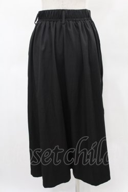 画像2: NieR Clothing / SIDE ZIPスカート  黒×和柄九尾 H-25-05-28-1035-PU-PA-KB-ZH