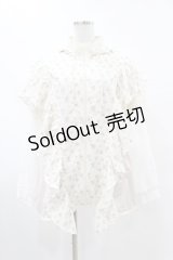 merry jenny / floralコンビフーディージャケット  ピンク H-25-05-28-1043-LO-JA-KB-ZH