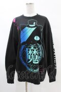 SEX POT ReVeNGe / プリントSWEAT   黒 H-25-05-28-1046-SP-TO-KB-ZH
