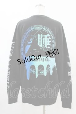 画像2: SEX POT ReVeNGe / プリントSWEAT   黒 H-25-05-28-1046-SP-TO-KB-ZH