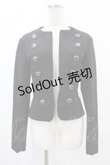 Na+H / ナポレオンショートジャケット  黒 H-25-05-28-1055-PU-JA-KB-ZH