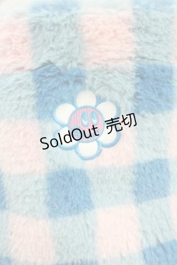 画像3: Candy Stripper / MY SUNNY CANDY FURバッグ  BLUE×PINK H-25-05-28-1006-PU-BG-KB-ZH