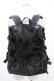 画像1: Candy Stripper / RIBBON BELT BACKPACK  BLACK H-25-05-28-1007-PU-BG-KB-ZH (1)