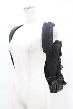 画像2: Candy Stripper / RIBBON BELT BACKPACK  BLACK H-25-05-28-1007-PU-BG-KB-ZH