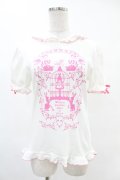 PUTUMAYO / 猫耳フードプルパーカー  白×ピンク H-25-05-28-1008-PT-TO-KB-ZH