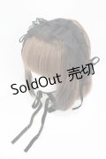Moi-meme-Moitie / 逆十字オリジナルレースヘッドドレス  黒×黒 H-25-05-28-1002-MO-AC-KB-ZH