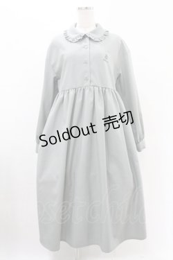 画像1: Boka nii / フリルビックカラーワンピース  カーキ H-25-05-28-1019-0-OP-KB-ZH