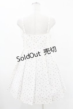 画像2: merry jenny / flowerプリーツミニワンピース  オフホワイト H-25-05-28-1026-LO-OP-KB-ZH