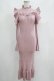 画像1: Manon Mimie / Mermaid Like Long Knit OP free ピンク H-25-05-28-051-GO-OP-NS-ZH (1)