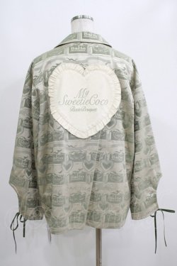画像3: Bacio Bouquet（海外ロリータブランド） / My sweetie cocoジャケット L グリーン H-25-05-28-054-LO-JA-NS-ZH
