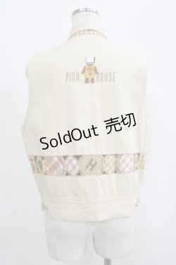 画像3: PINK HOUSE / パッチワークベスト Free アイボリー H-25-05-28-057-LO-JA-NS-ZH