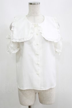 画像1: Ank Rouge / 肩あきセーラーブラウス M オフ H-25-05-28-060-CA-BL-NS-ZH