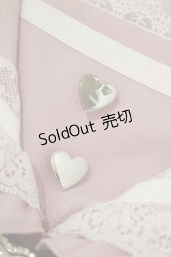 画像4: Dear My Love / ハートリボンたっぷりフリルセーラーブラウス M オフ/ピンク H-25-05-28-063-EL-BL-NS-ZH